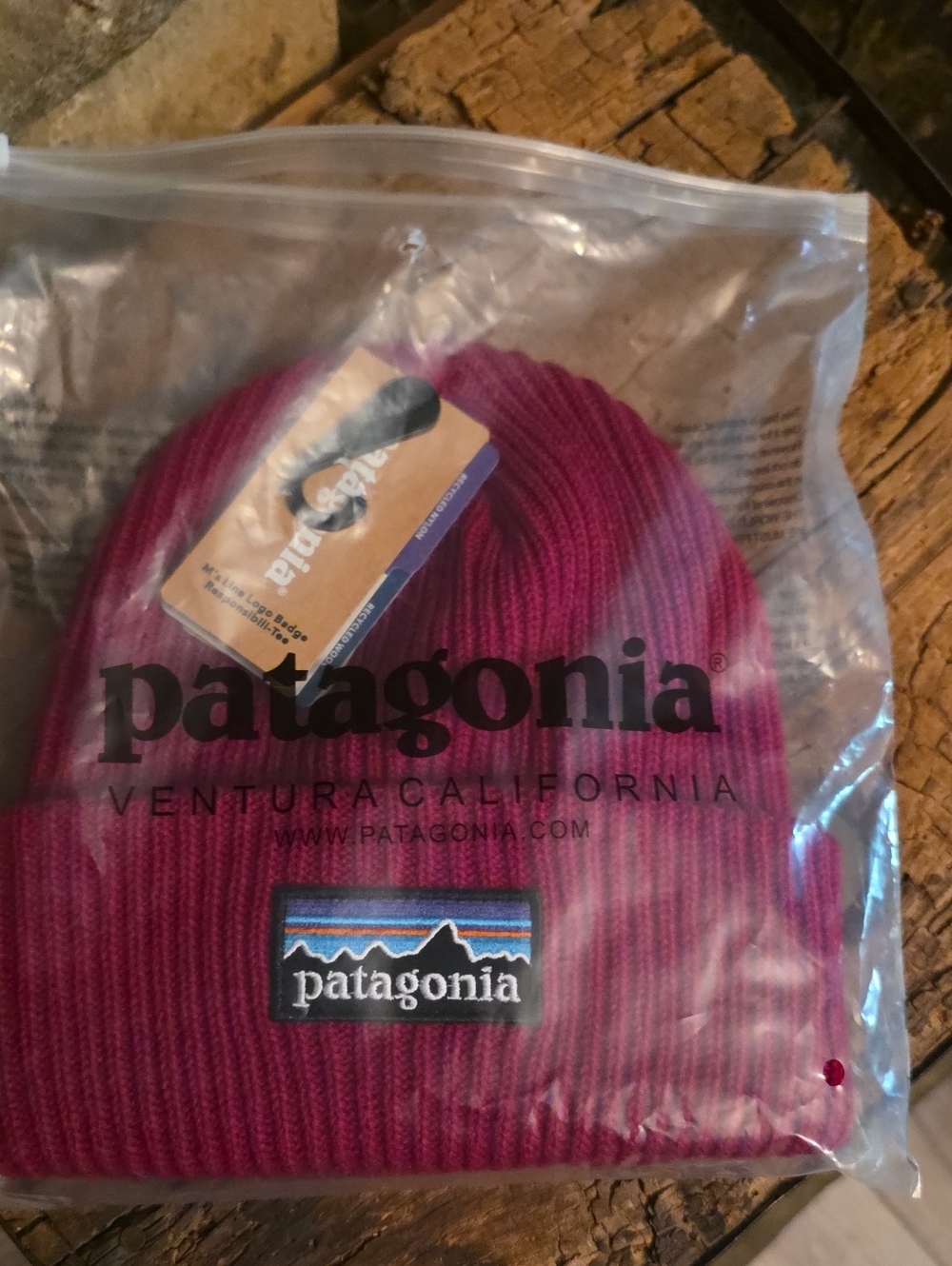Beanie in packaging